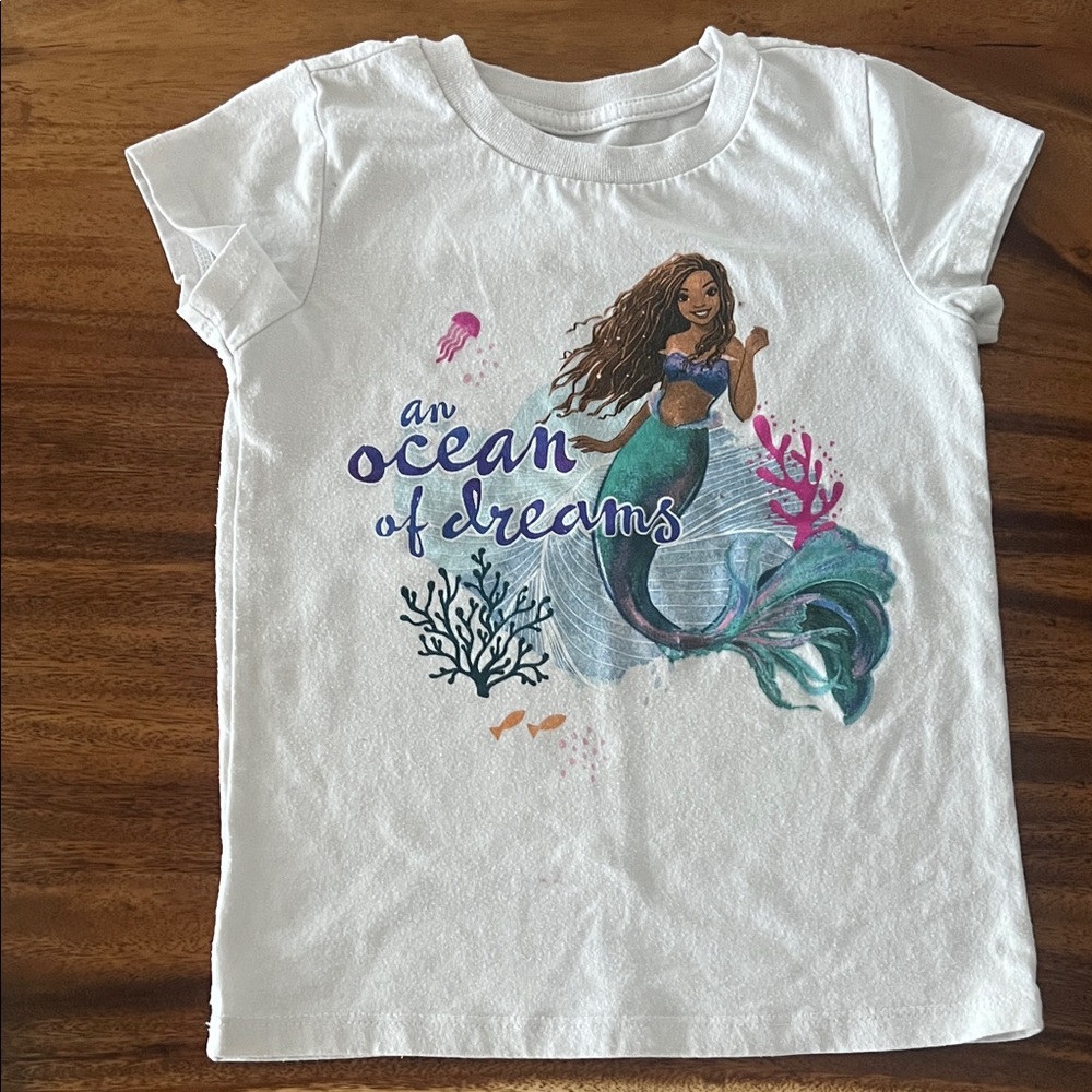 Ocean Dreams Girl White T-Shirt